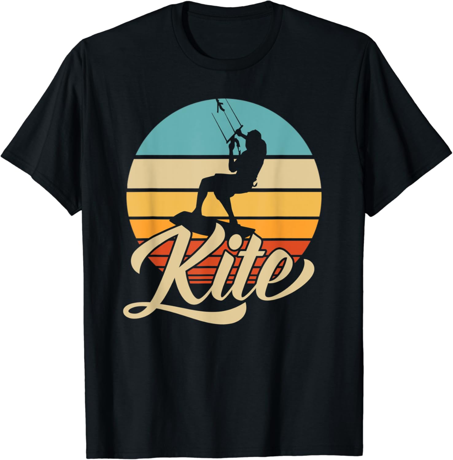 Kite Kiteboarding Kitesurfing Surf retro gift TShirt
